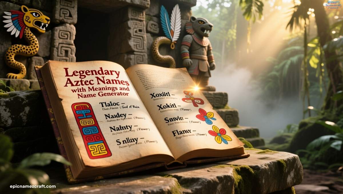 legendary-aztec-names-with-meanings-and-name-generator