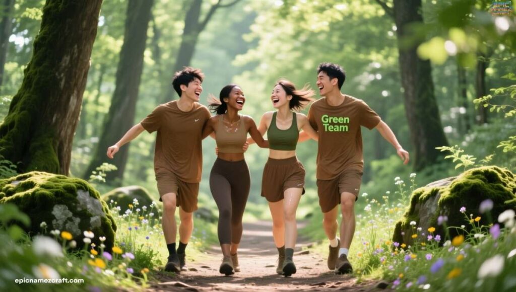 Nature-Inspired Green Team Names