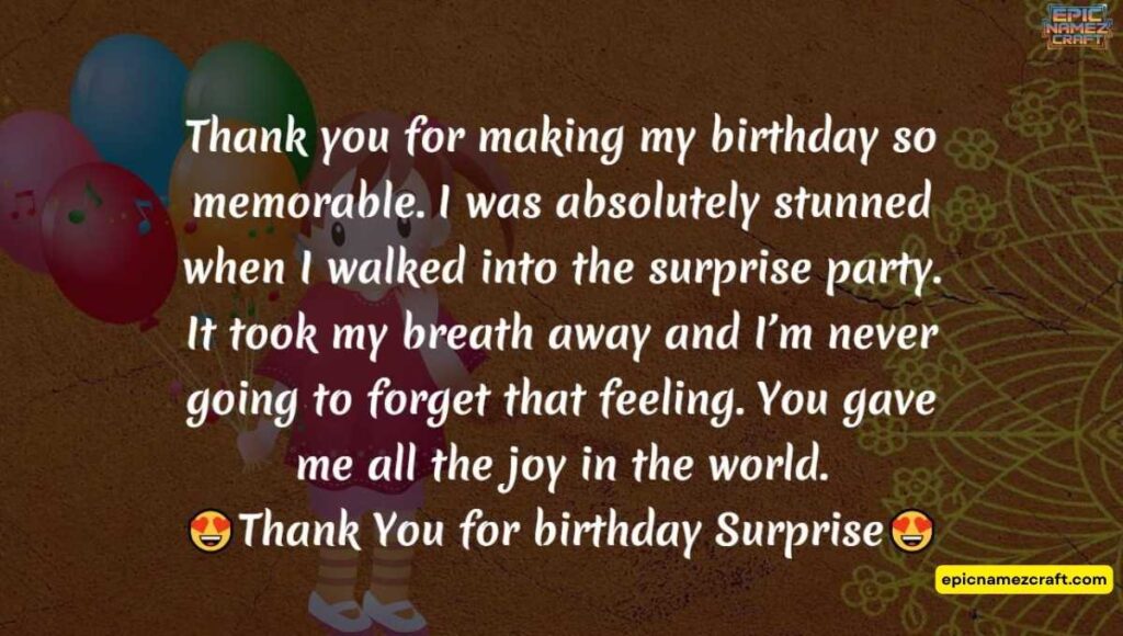 Birthday Captions for Self-Reflection