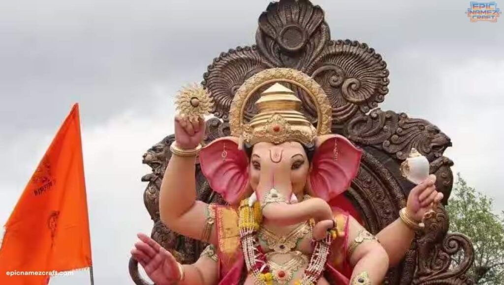GANPATI BAPPA CAPTION IN MARATHI