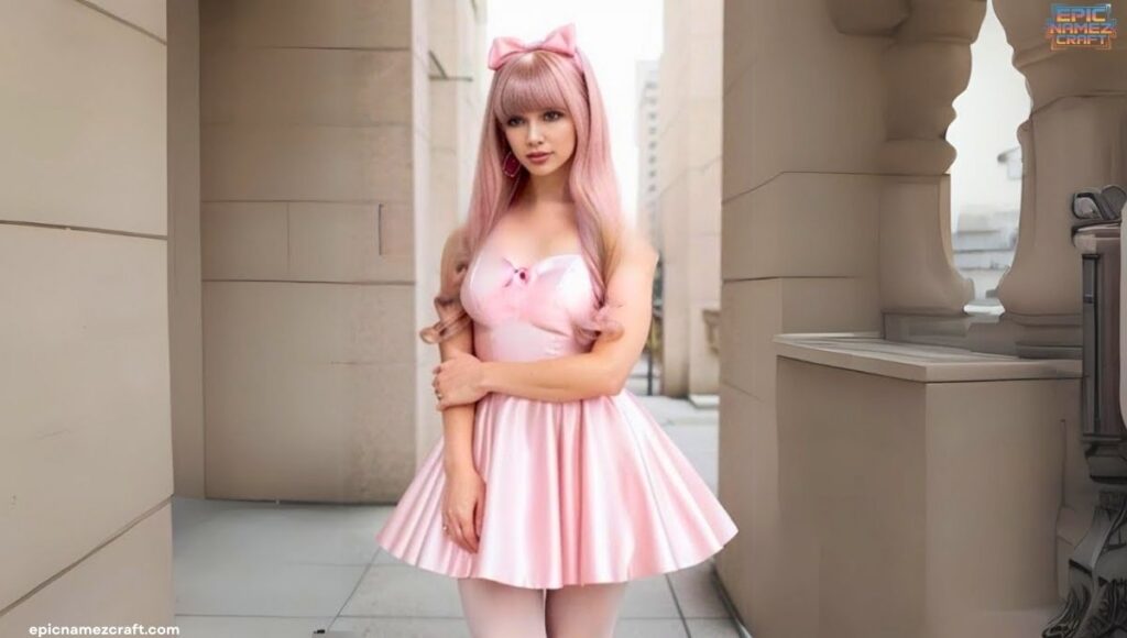 Sissy Captions Ball Gown: Royal Glamour