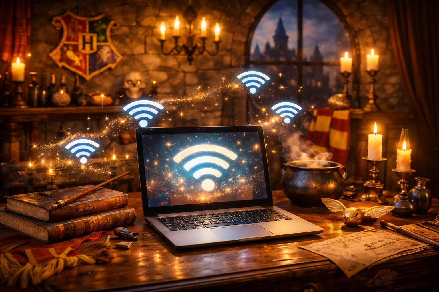 harry potter wifi names